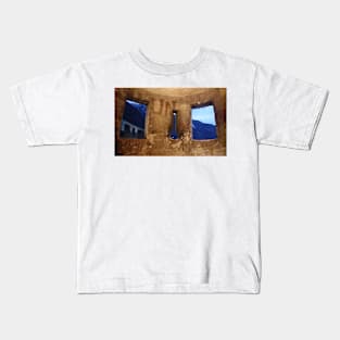 Chillon Castle Tower Embrasures Kids T-Shirt